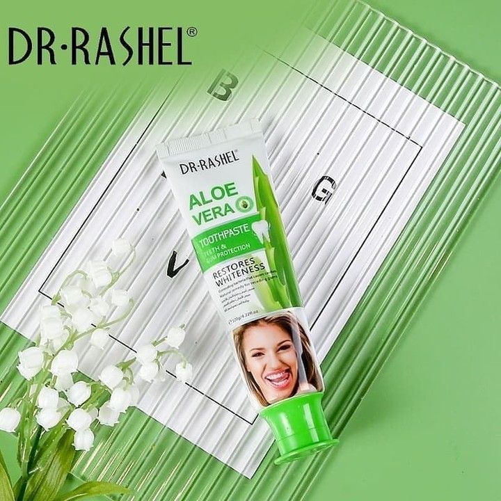 خمیردندان آلوورا دکتر راشل اورجینال 120گرم DR.RASHEL Aloe Vera Toothpaste