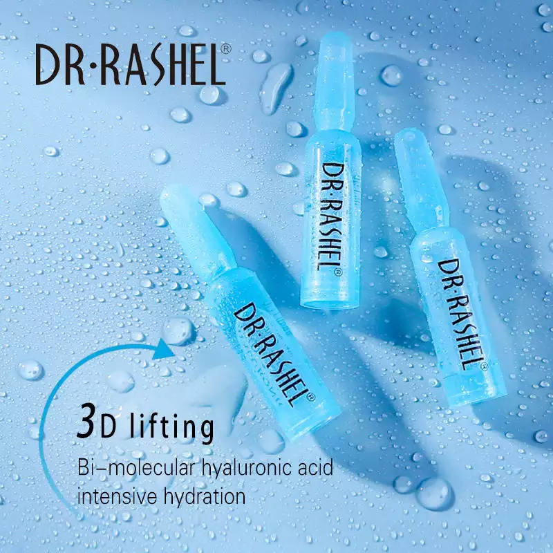 سرم آمپولی هیالورونیک اسید دکتر راشل (ویال آبرسان) 2 میل DR RASHEL Hyaluronic Acid Ampoule Serum
