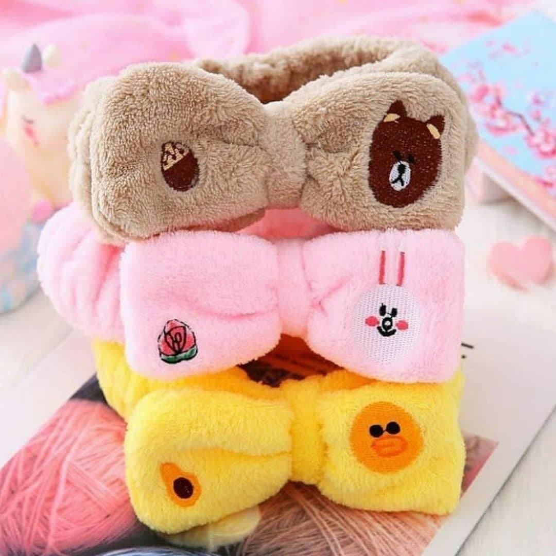 هدبند حوله‌ ای طرح میشا Women Spa Head band Missha Model