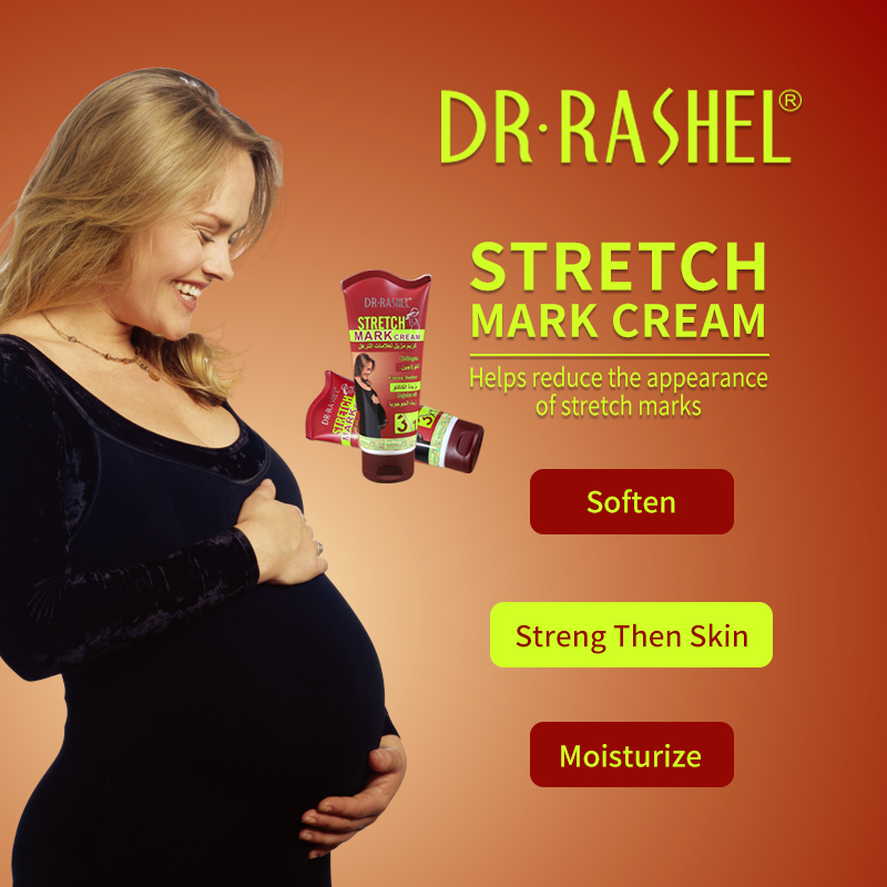 کرم رفع ترک های پوستی قطعی دکتر راشل حجم150گرم DR.RASHEL STRECH MARK CREAM