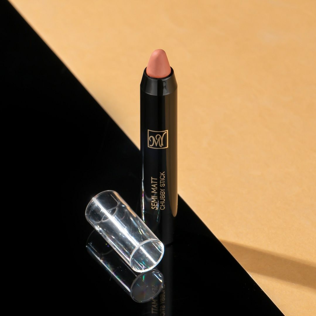 رژ لب مدادی نیمه مات چابی بلک دایموند مای حجم 4 میل My Semi Matt Chubby Lip Stick