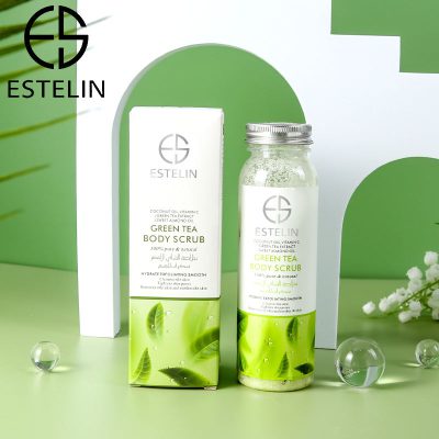 لایه بردار بدن چای سبز استلین ESTELIN Green Tea Body Scrub 