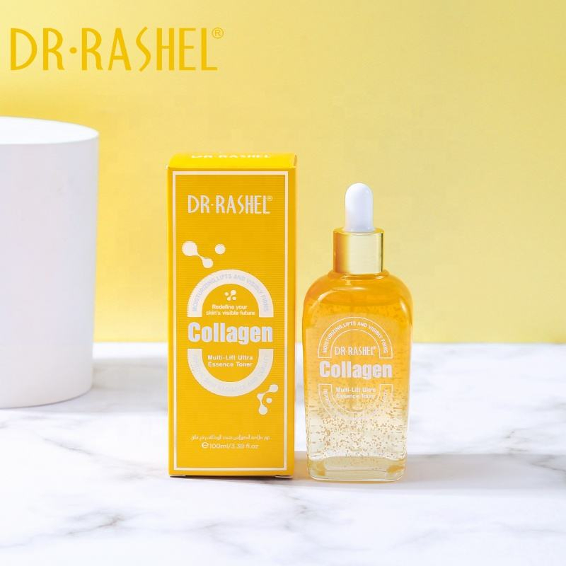 اسنس تونر کلاژن مولتی لیفتینگ اولترا دکتر راشل 100میل DR.RASHEL Collagen Multi-Lift Ultra Anti-wrinkle Essence Toner