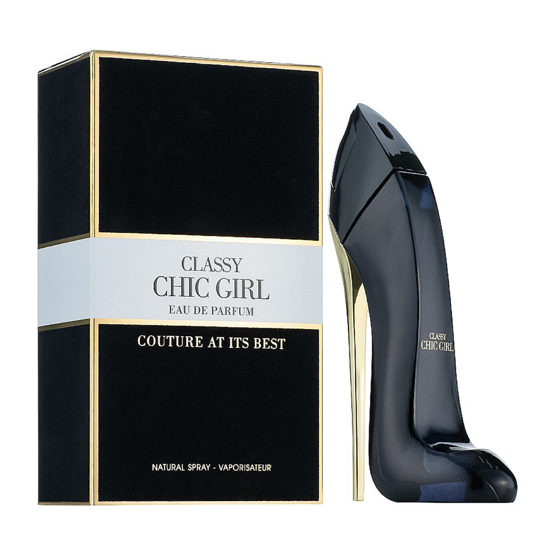 عطر ادکلن فرگرانس ورد زنانه کلسی چیک گرل ( گود گرل ) 90 میل Fragrance World Classy Chic Girl