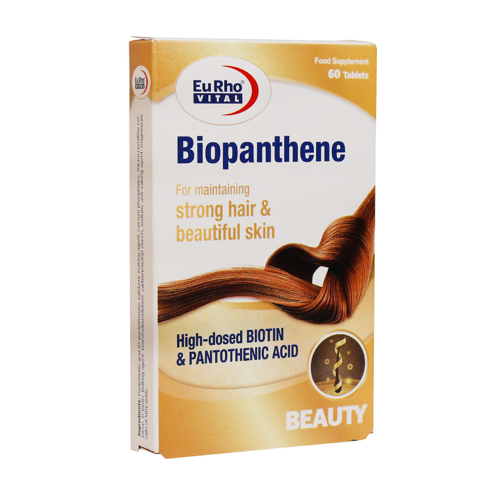 قرص بیوپانتن یوروویتال 60 عدد Eurho Vital Biopanthene 60 Tabs