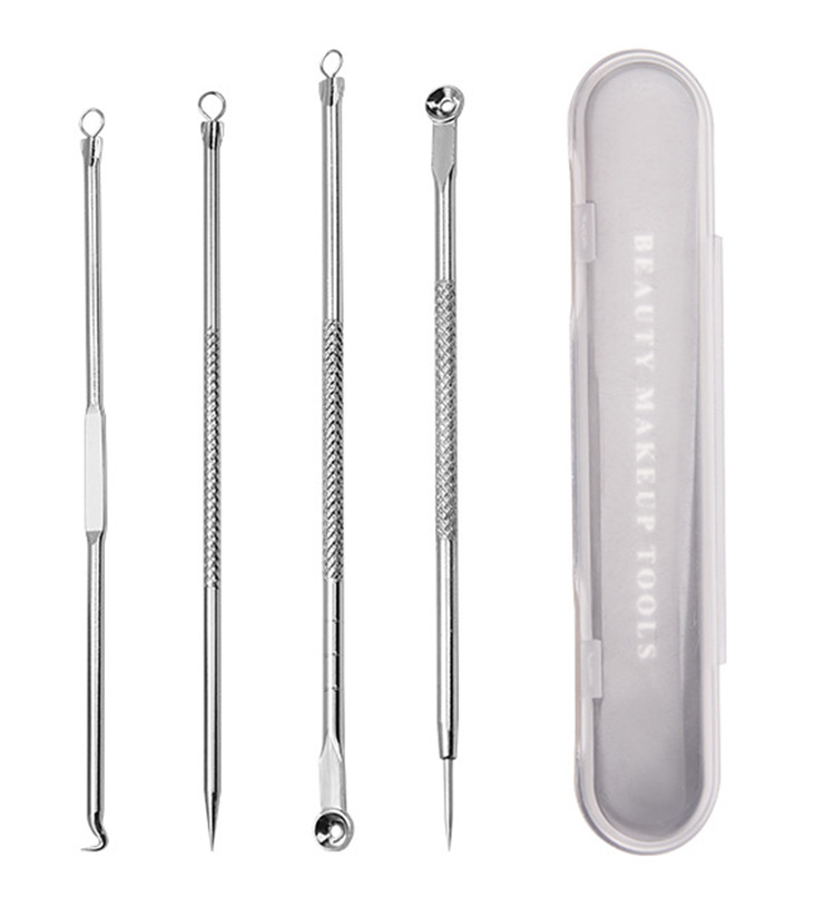 ابزار پیلینگ صورت مخصوص پاکسازی پک 4 عددی Facial peeling tool for cleaning, pack of 4