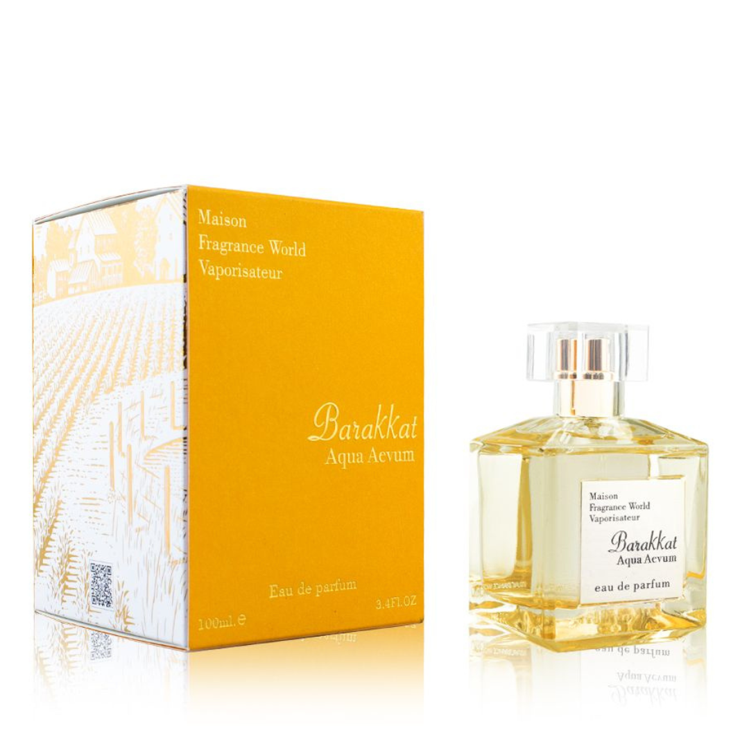عطر ادکلن فرگرانس ورد میسون فرانسیس کورکجان آکوا ویتای ( باراکات آکوا کریستال ) Fragrance World Barakkat Aqua Aevum حجم 100 میل