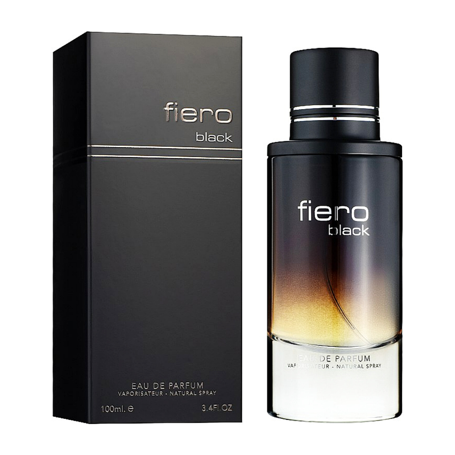 ادو پرفیوم مردانه فرگرانس ورد فیرو بلک Fragrance World Fiero Black حجم 100 میل