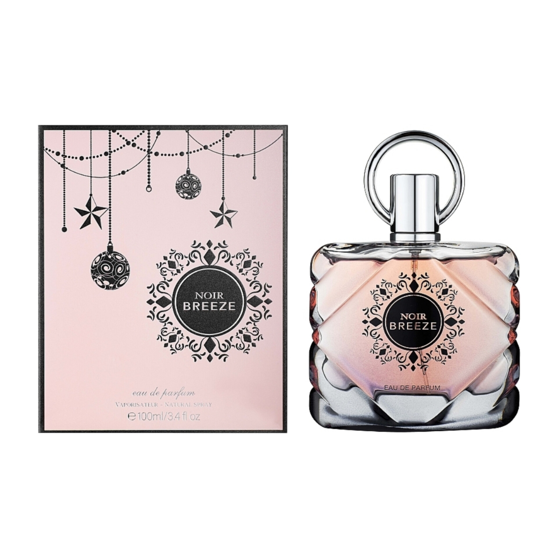 عطر و ادکلن زنانه فرگرانس ورد  ویکتوریا سکرت نویر تیس ( نویر بریز )  Fragrance World Noir Breeze  حجم 100 میل