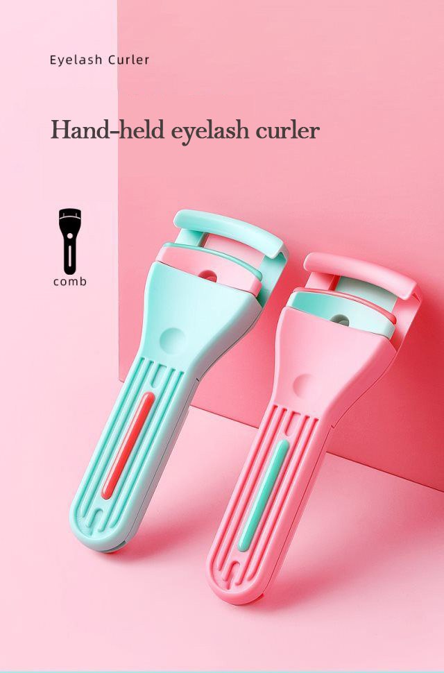فرمژه برس دار باربیBarbie Eyelash curler with comb