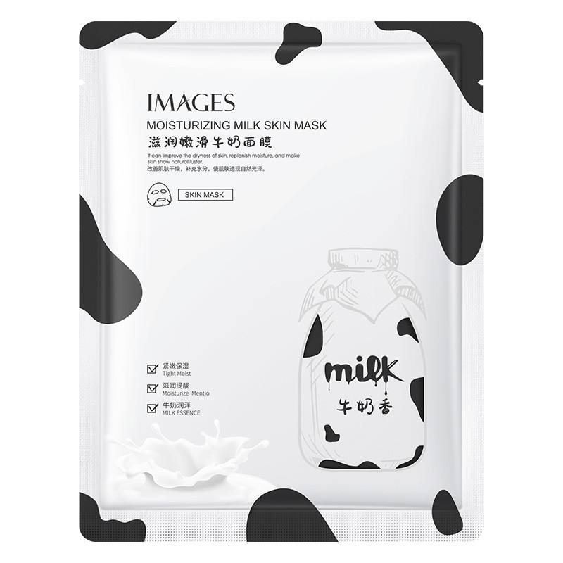 ماسک ورقه ای شیر گاو ایمیجز 25گرم IMAGES Moisturizing Milk Skin Mask