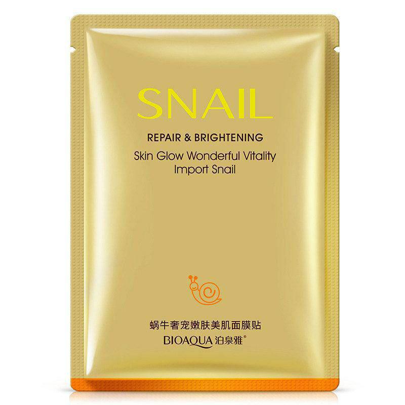 ماسک ورقه ای صورت حلزون بیواکوا BIOAQUA