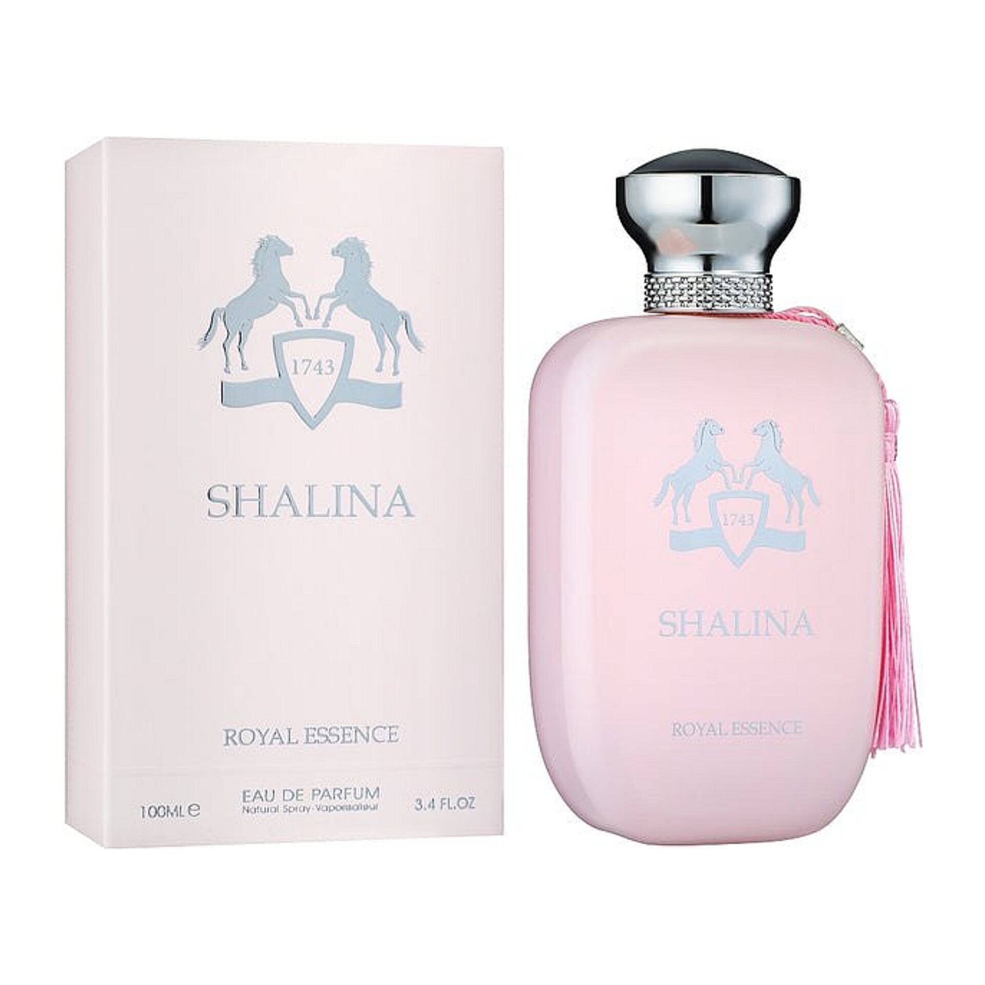 ادو پرفیوم زنانه فرگرانس ورد پارفومز د مارلی دلینا ( شالینا رویال اسنس ) Fragrance World Shalina Royal Essence حجم 100 میل