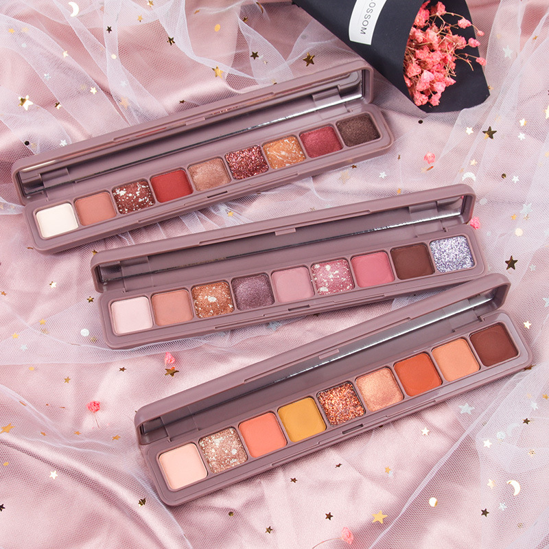 پالت سایه چشم هدی موجی مدل انگشتی 9رنگ  HUDAMOJI Keyboard Fingertips 9 Colors Eye Shadow