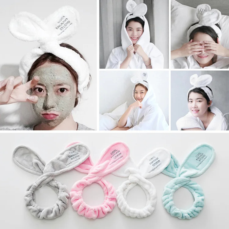 هدبند حوله ای سیمی گره پاپیونی  Bow tie Headband