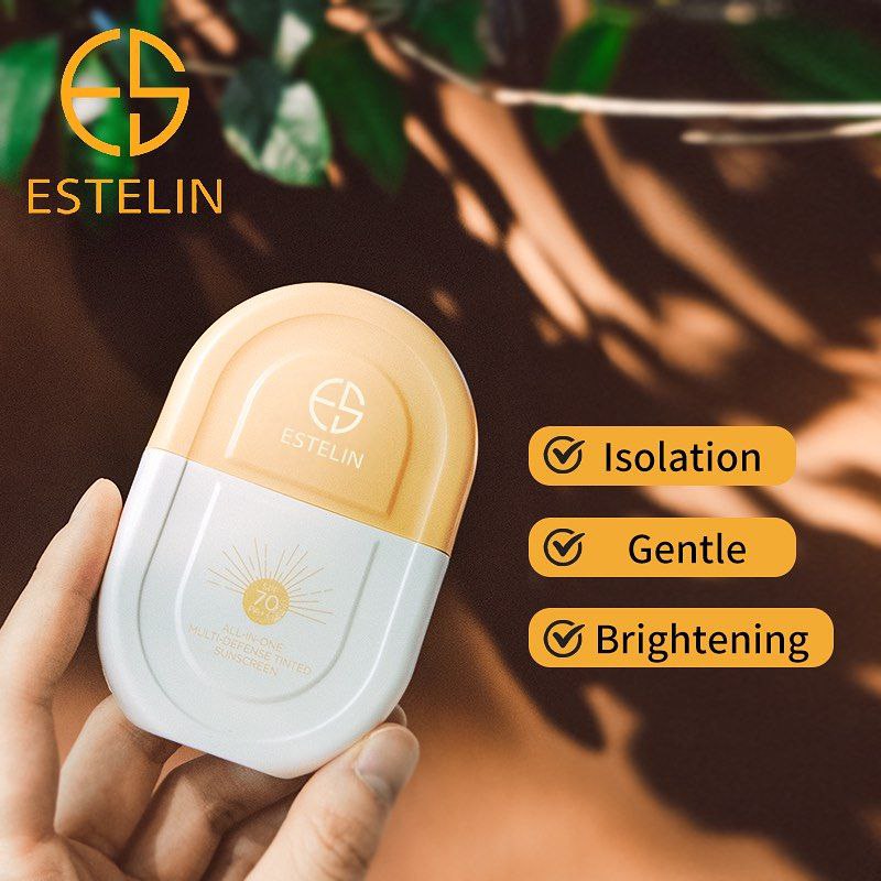 قیمت و خرید ضدآفتاب استلین رنگی روشن کننده پوست و ضدلک مولتی دیفنس Estelin - فروشگاه اینترنتی راشل استور