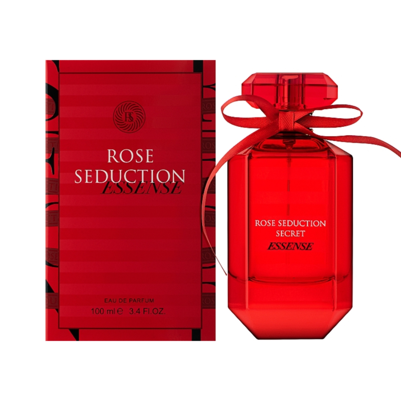 عطر و ادکلن زنانه فرگرانس ورد رز سدکشن سکرت اسنس ( بامبشل اینتنس ) 100میل Fragrance World Rose Seduction Secret Essense