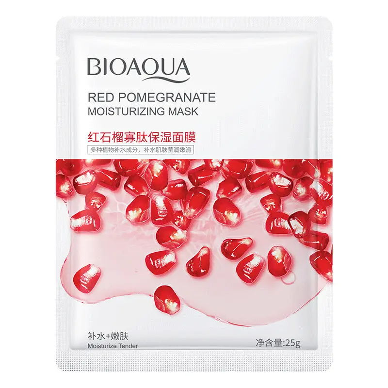 ماسک ورقه ای انار بیوآکوا BIOAQUA