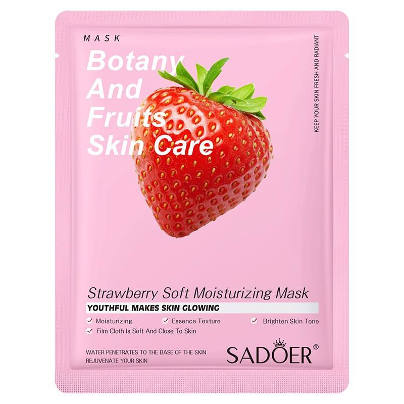 ماسک ورقه ای توت فرنگی سادور SADOER
