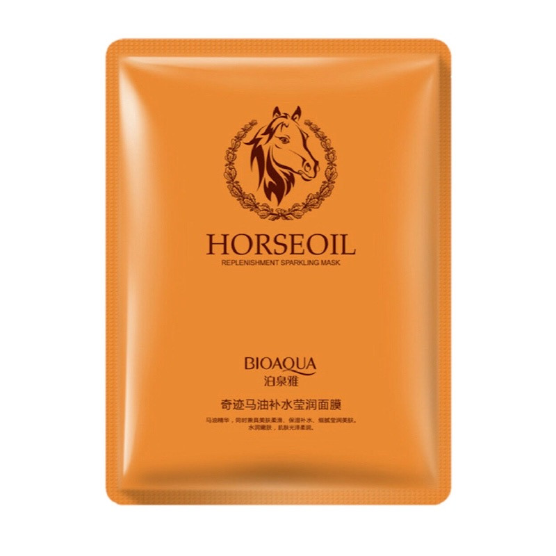 ماسک ورقه ای روغن اسب بیواکوا BIOAQUA