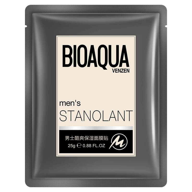 ماسک ورقه ای مخصوص آقایان بیوآکوا مدل استانولانت BIOAQUA
