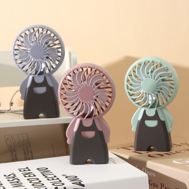 پنکه شارژی چراغ دار مدل آدمک ( مینی فن ) 2حالته YiYang Mini Fan