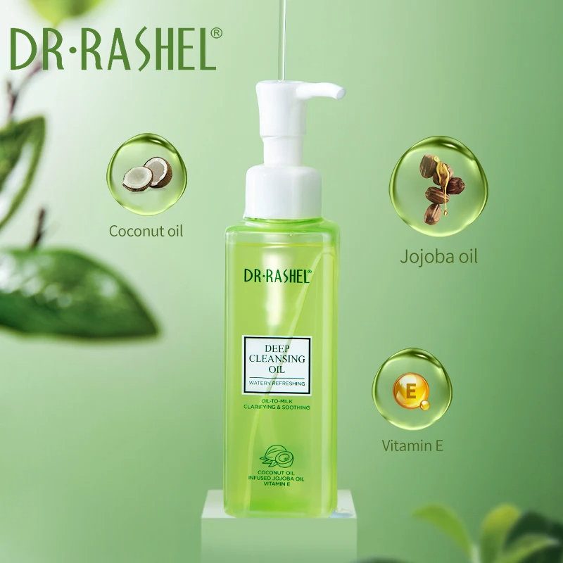 روغن شوینده صورت دکتر راشل 135میل DR.RASHEL Watery Refreshing Deep Cleansing Oil