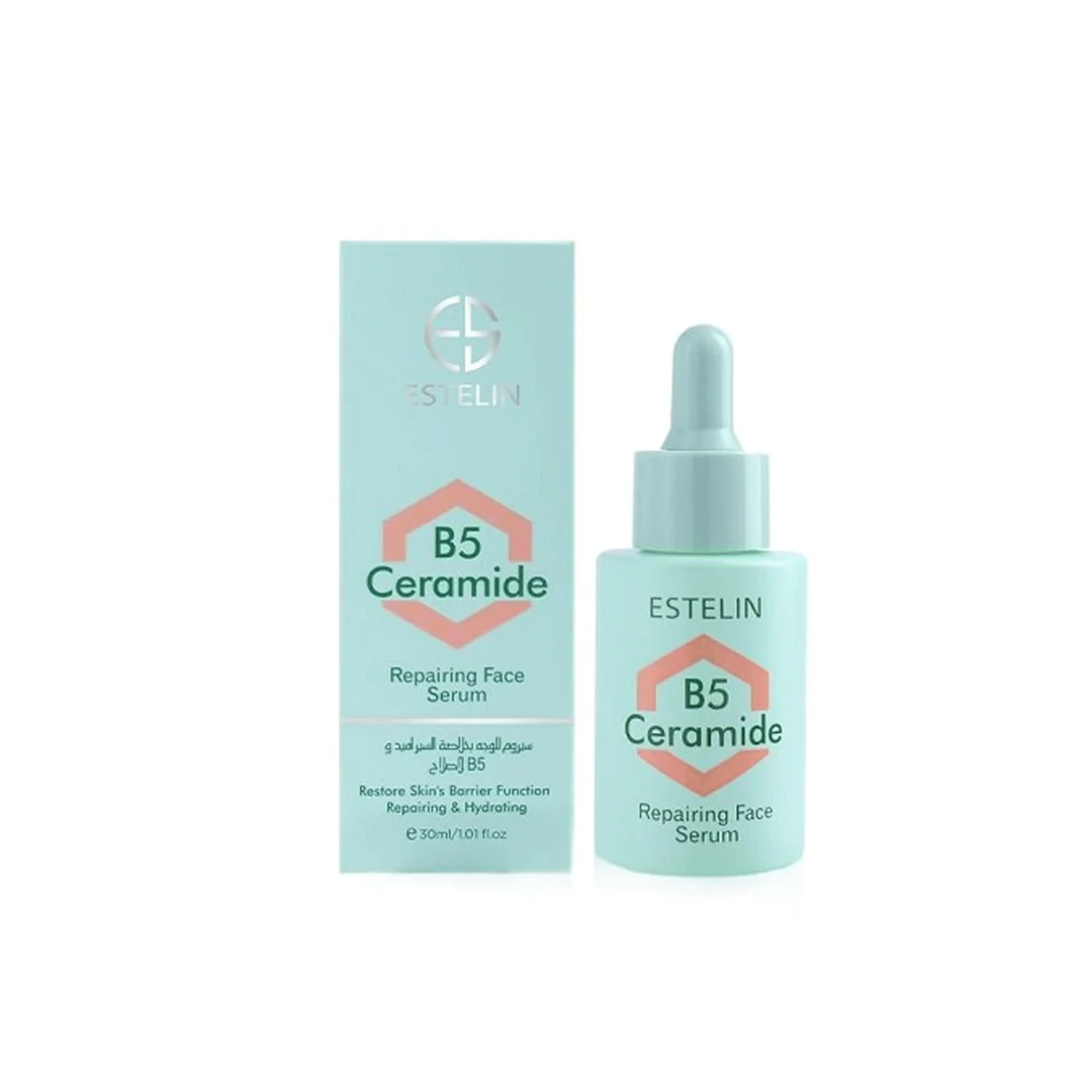 سرم B5 سرامید استلین 30میل Estelin B5 Ceramide Repairing Face Serum