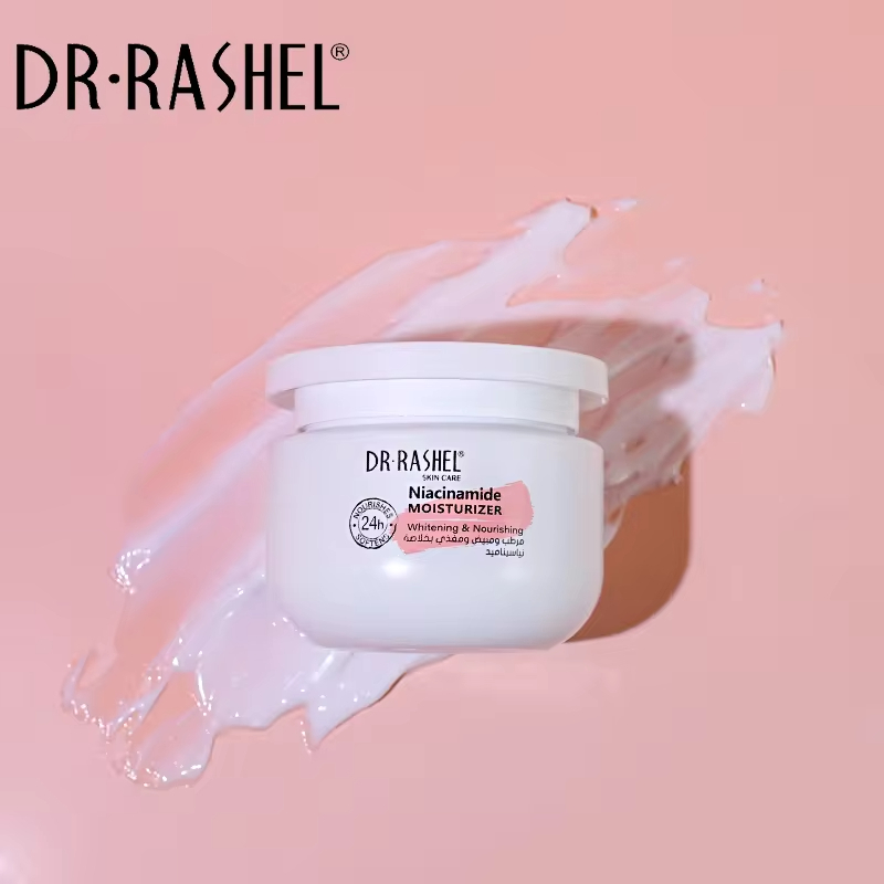 کرم مرطوب کننده نیاسنامید دکترراشل 160گرم DR.RASHEL Niacinamide Moisturizer Whitening & Nourishing
