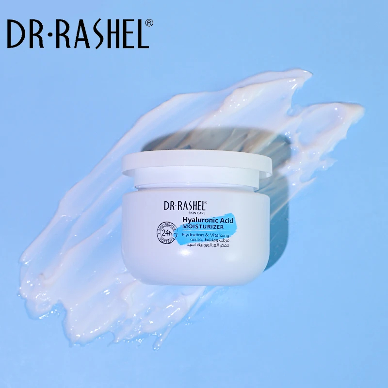 کرم مرطوب کننده هیالورونیک اسید دکترراشل 160گرم DR.RASHEL Hyaluronic Acid Moisturizer Hydrating & Vitalizing