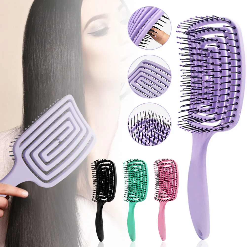 برس اوساگا گره باز کن مو مخصوص موی فر  ( برس مو مرطوب ) Osaga Hair Brush