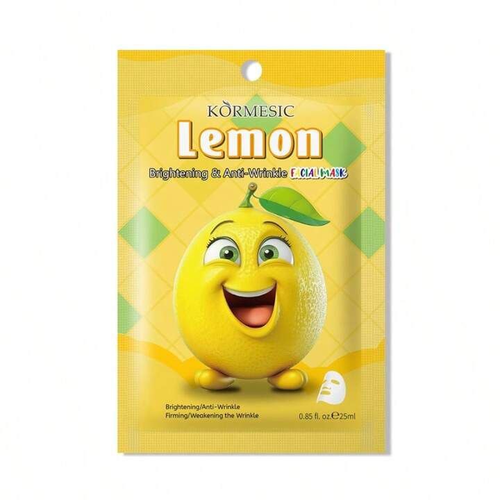 ماسک ورقه ای لیمو کورمسیک KORMESIC LEMON Facial Mask
