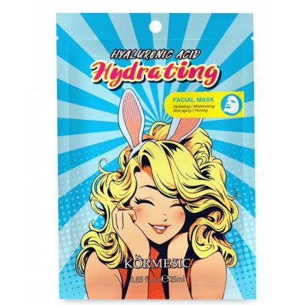 ماسک ورقه ای هیالورونیک اسید کورمسیک KORMESIC Hyaluronic Acid Hydrating Mask