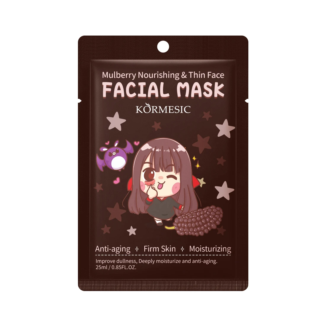 ماسک ورقه ای شاه توت کورمسیک KORMESIC Mulberry Facial Mask