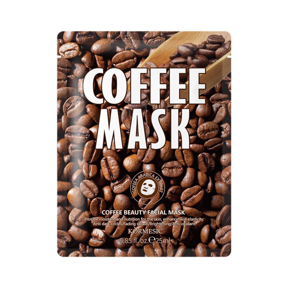 ماسک ورقه ای قهوه کورمسیک KORMESIC Coffee Beauty Facial Mask