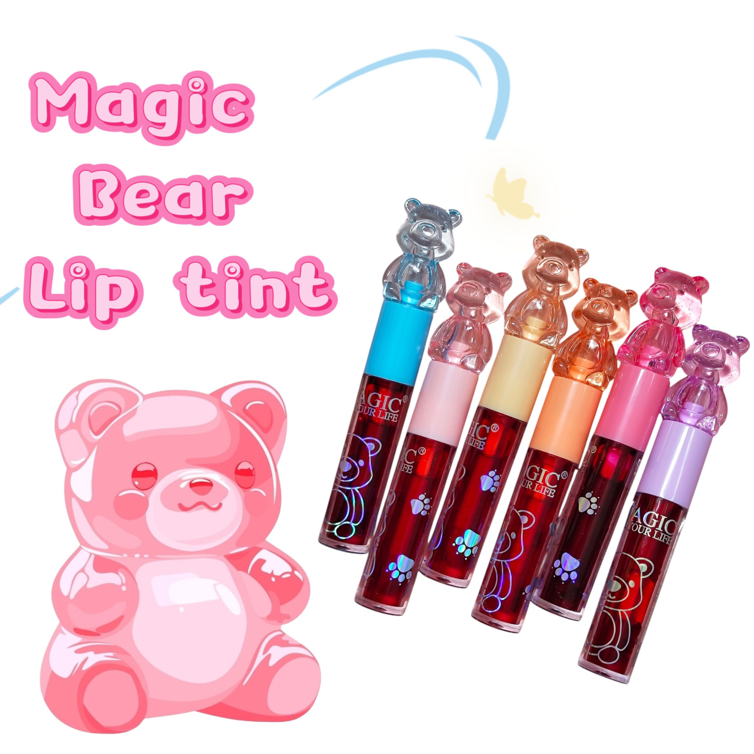 تینت لب خرسی مجیک Magic Bear Lip Tint