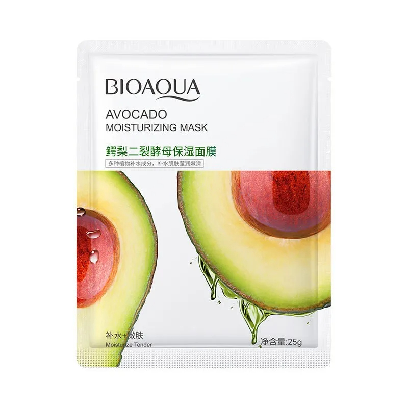 ماسک ورقه ای آووکادو کنیا بیوآکوا BIOAQUA Avocado Moisturazing Mask