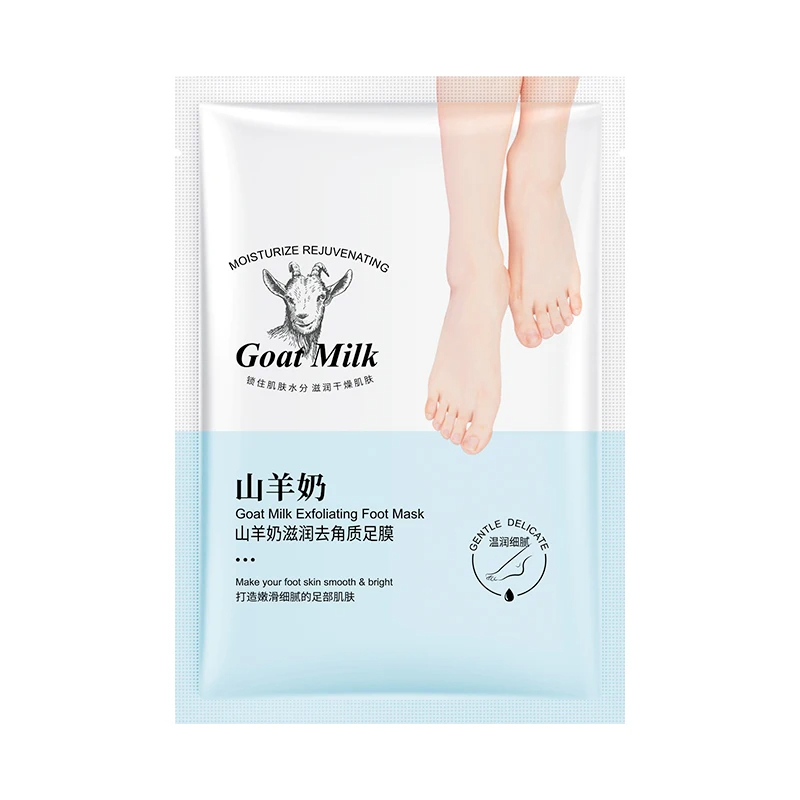 ماسک پا شیربز و نیکوتین آمید اکسجیان اورجینال EXGYAN Goat Milk Nicotinamide Exfoliating Foot Mask