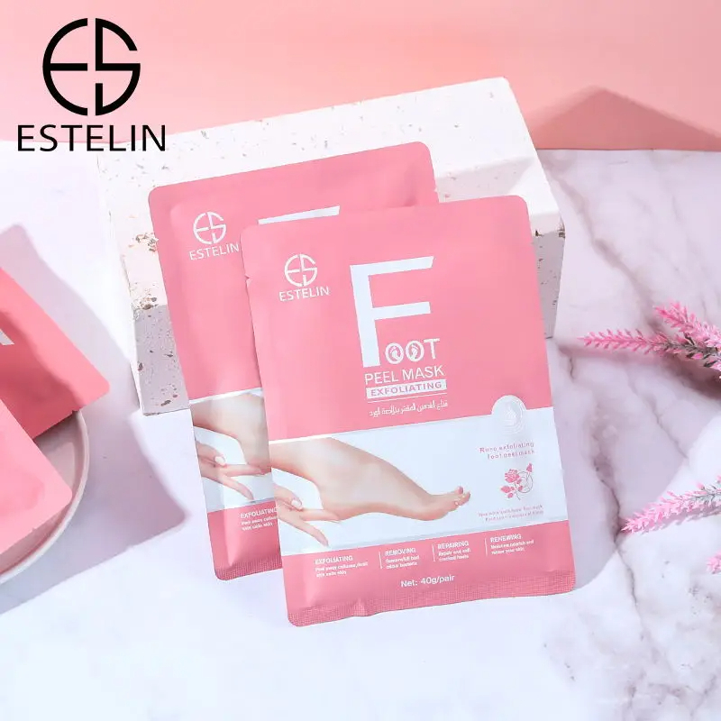 ماسک پا لایه بردار رز استلین اورجینال 40گرم ESTELIN Rose Exfoliating Foot Peel Mask
