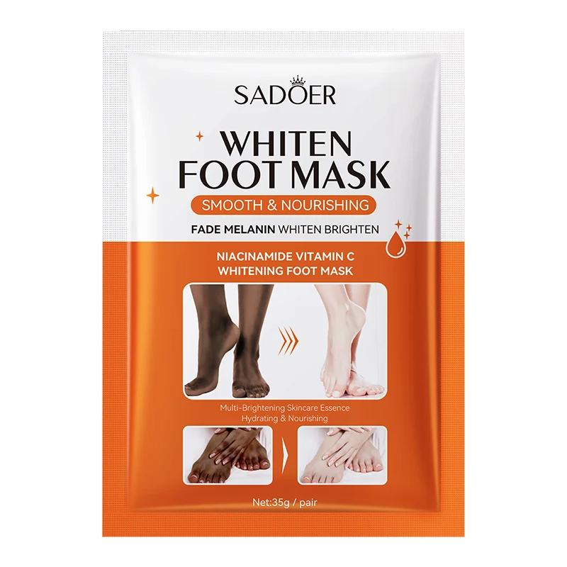 ماسک پا ویتامین سی و نیاسینامید سادور  SADOR Niacinamide Vitamin C Whiten Foot Mask