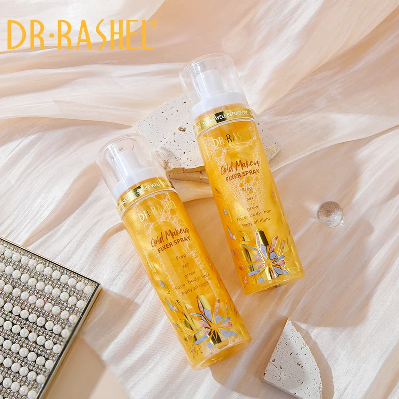 اسپری فیکساتور طلایی دکتر راشل 100 میل DR.RASHEL Gold Makeup Fixer Spray