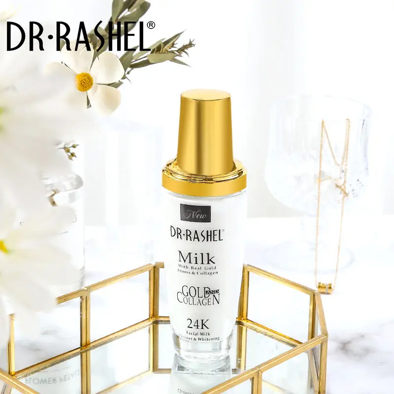 شیرپاکن طلا کلاژن دکتر راشل ۱۰۰ میل DR.RASHEL Gold Collagen Milk Face Cleaner