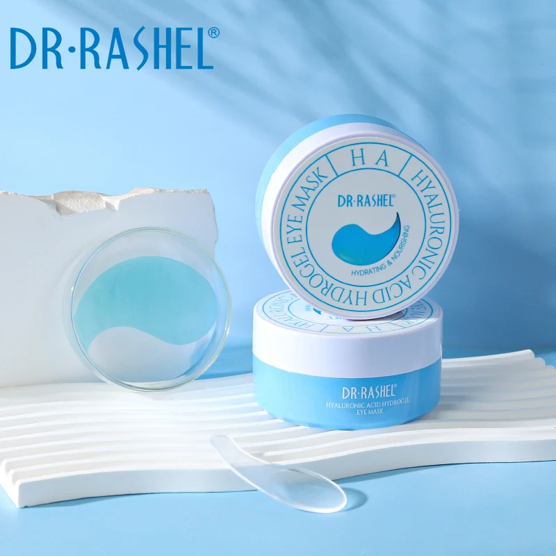 ماسک چشم هیالورونیک اسید دکتر راشل اورجینال 60 عدد DR.RASHEL Hyaluronic Acid Eye Mask