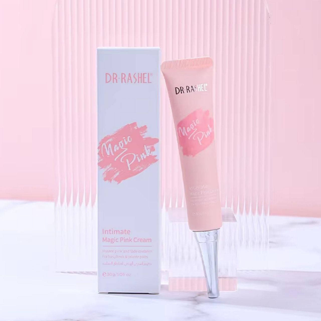 کرم صورتی کننده دکتر راشل اورجینال ۳۰ گرم DR.RASHEL Intimate Magic Pink Cream