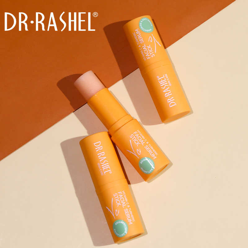 استیک سرم صورت ویتامین سی و زردچوبه دکتر راشل 7گرم DR RASHEL Vit C & Turmeric Facial Serum Stick