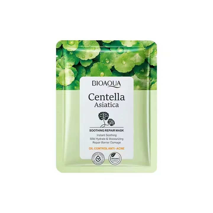 ماسک ورقه‌ای سنتلا بیوآکوا 25گرم BIOAQUA Centella Asiatica Mask