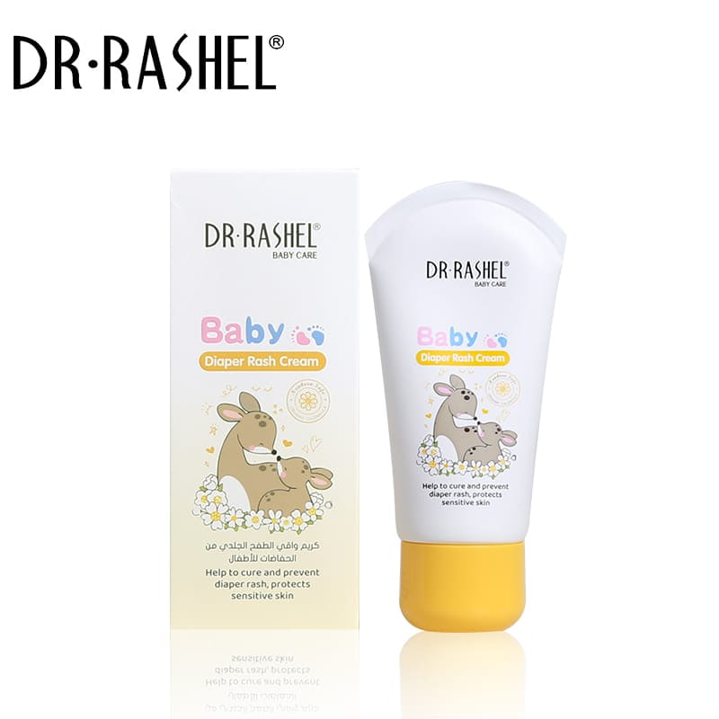 کرم محافظ و رفع سوختگی پای کودک دکتر راشل اورجینال 70گرم DR.RASHEL Baby Diaper Rash Cream