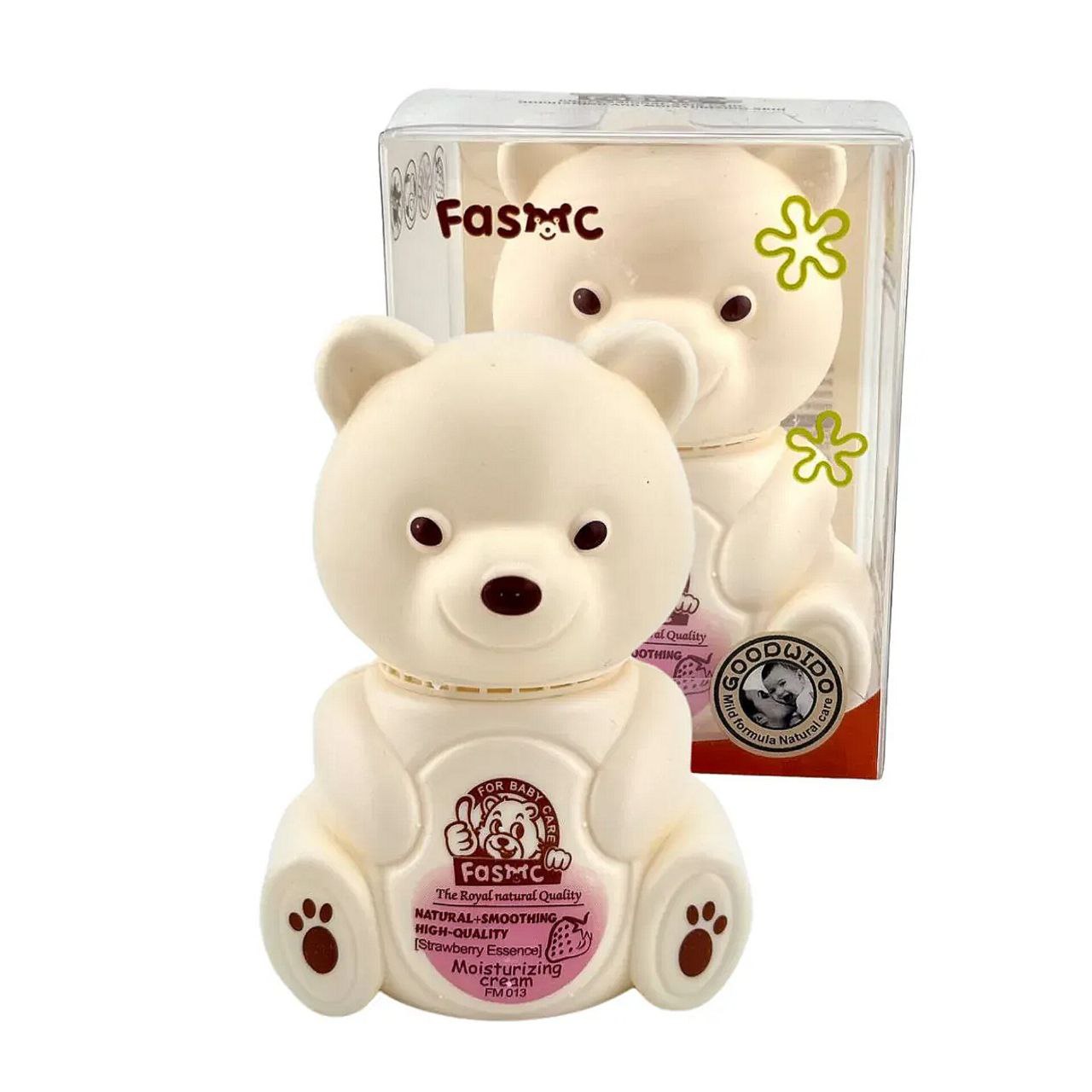 کرم مرطوب کننده کودکان ووکالی مدل خرسی 80گرم Fasmc Baby Cream
