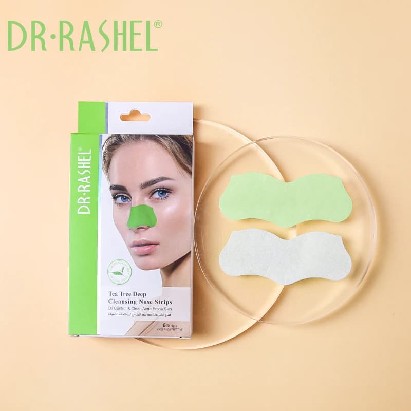 چسب بینی درخت چای دکتر راشل DR.RASHEL Tea Tree Deep Cleansing Nose Strips