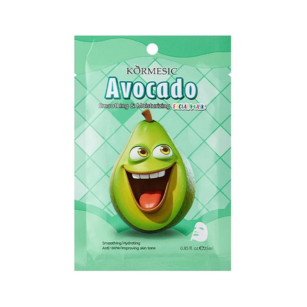 ماسک ورقه ای آووکادو کورمسیک 25گرم KORMESIC Avocado Facial Mask